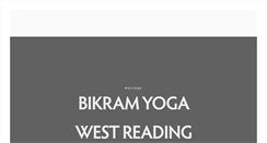 Desktop Screenshot of bikramyogawestreading.com