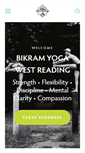 Mobile Screenshot of bikramyogawestreading.com